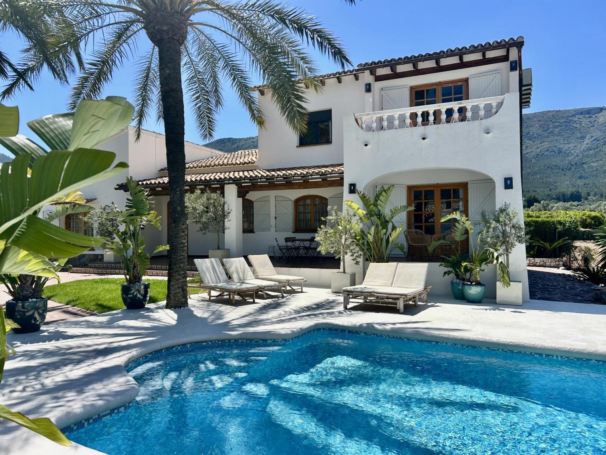 Villa Enri Villa Y Casita Con Piscina Y Jacuzzi Parcent Exteriér fotografie
